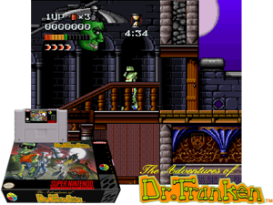 Adventures of Dr. Franken, The (E) Cover